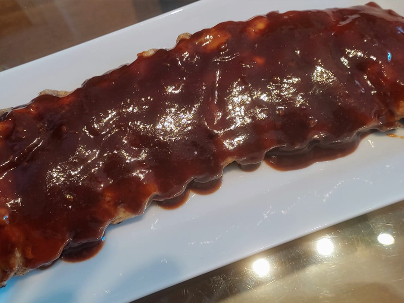 Venta on line de Costillar de cerdo. Envase en bandeja de 1 Kg congelado o refrigerado.