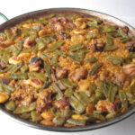 Fondo marinero para hacer Paella